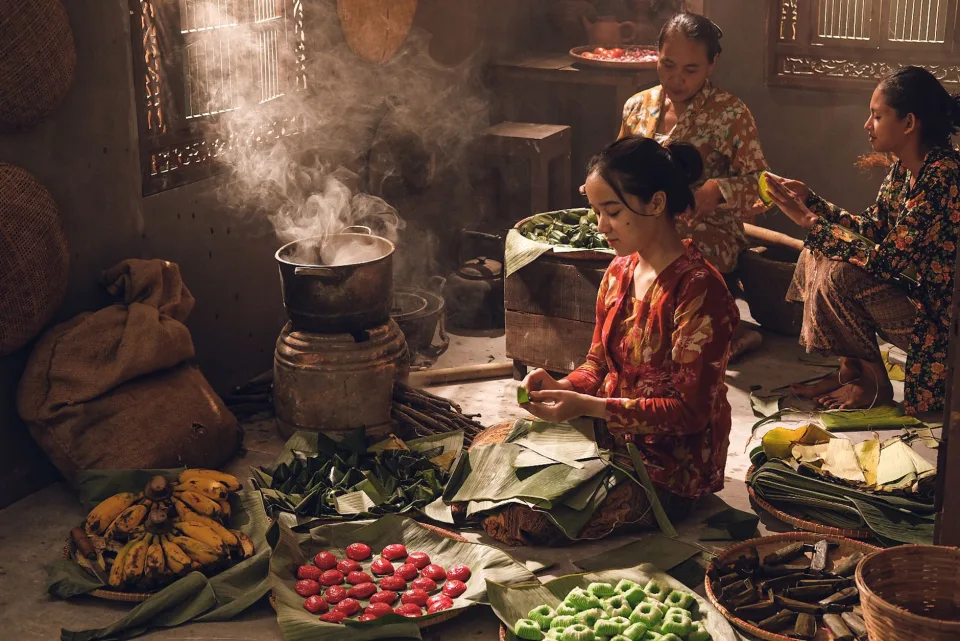 Bàn ăn tại Túc Tắc Tea